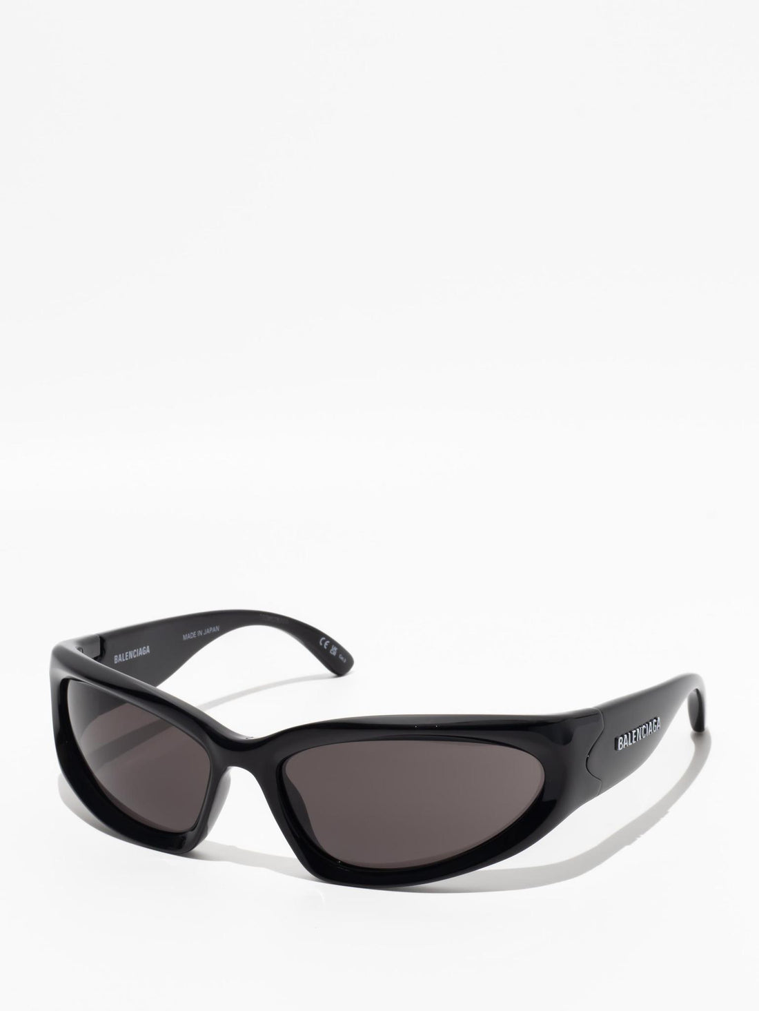 Balenciaga Swift Oval Sunglasses Black