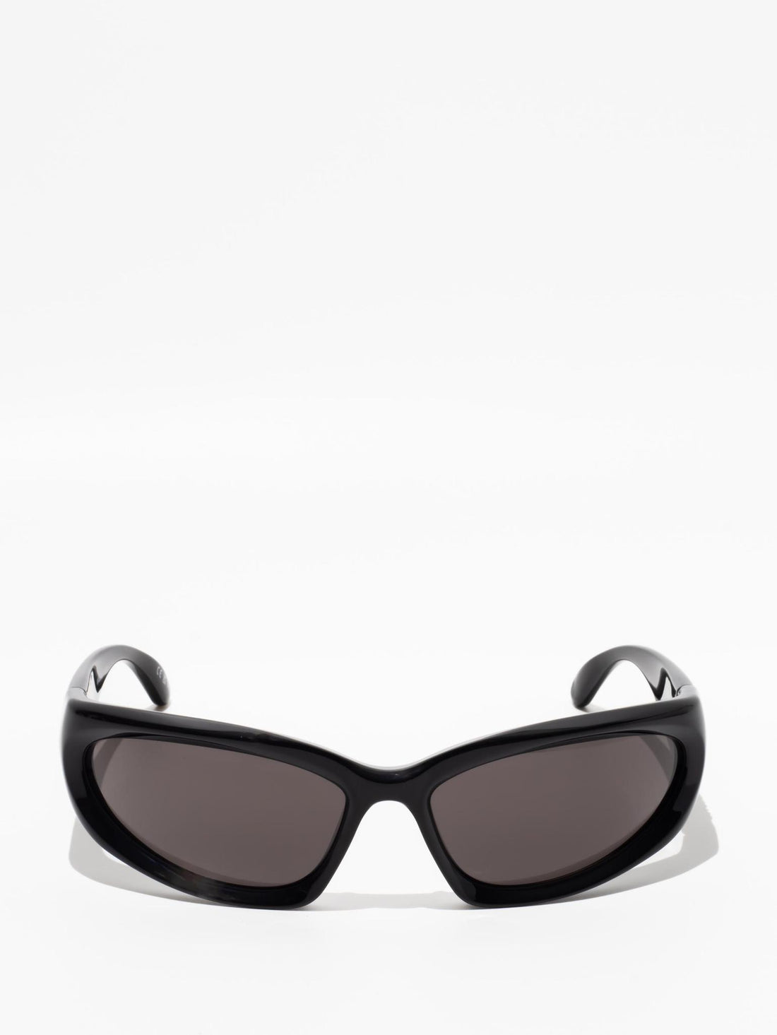 Balenciaga Swift Oval Sunglasses Black