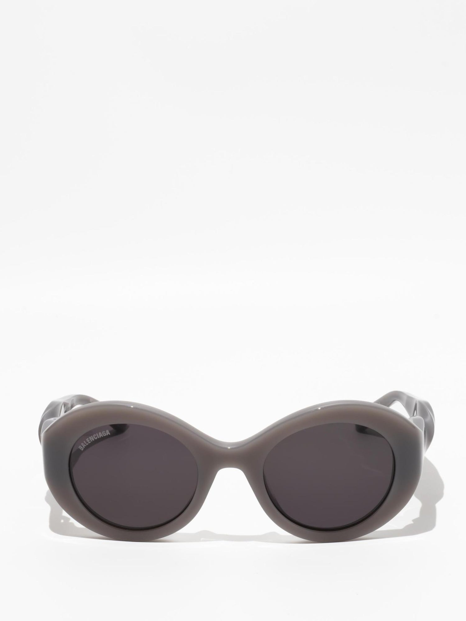 Balenciaga Twist Round Sunglasses Grey