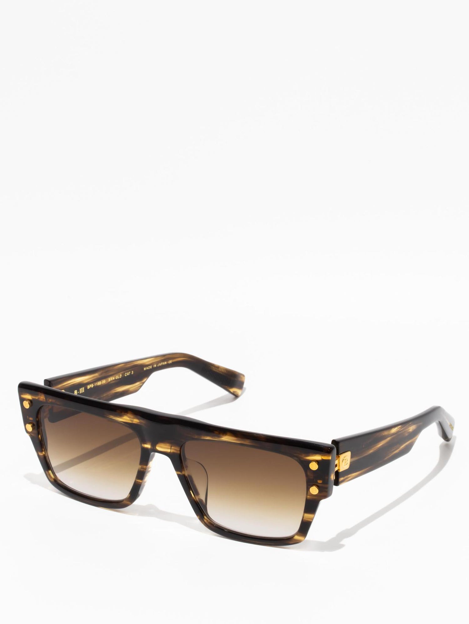 Balmain B-III Sunglasses Brown/Gold