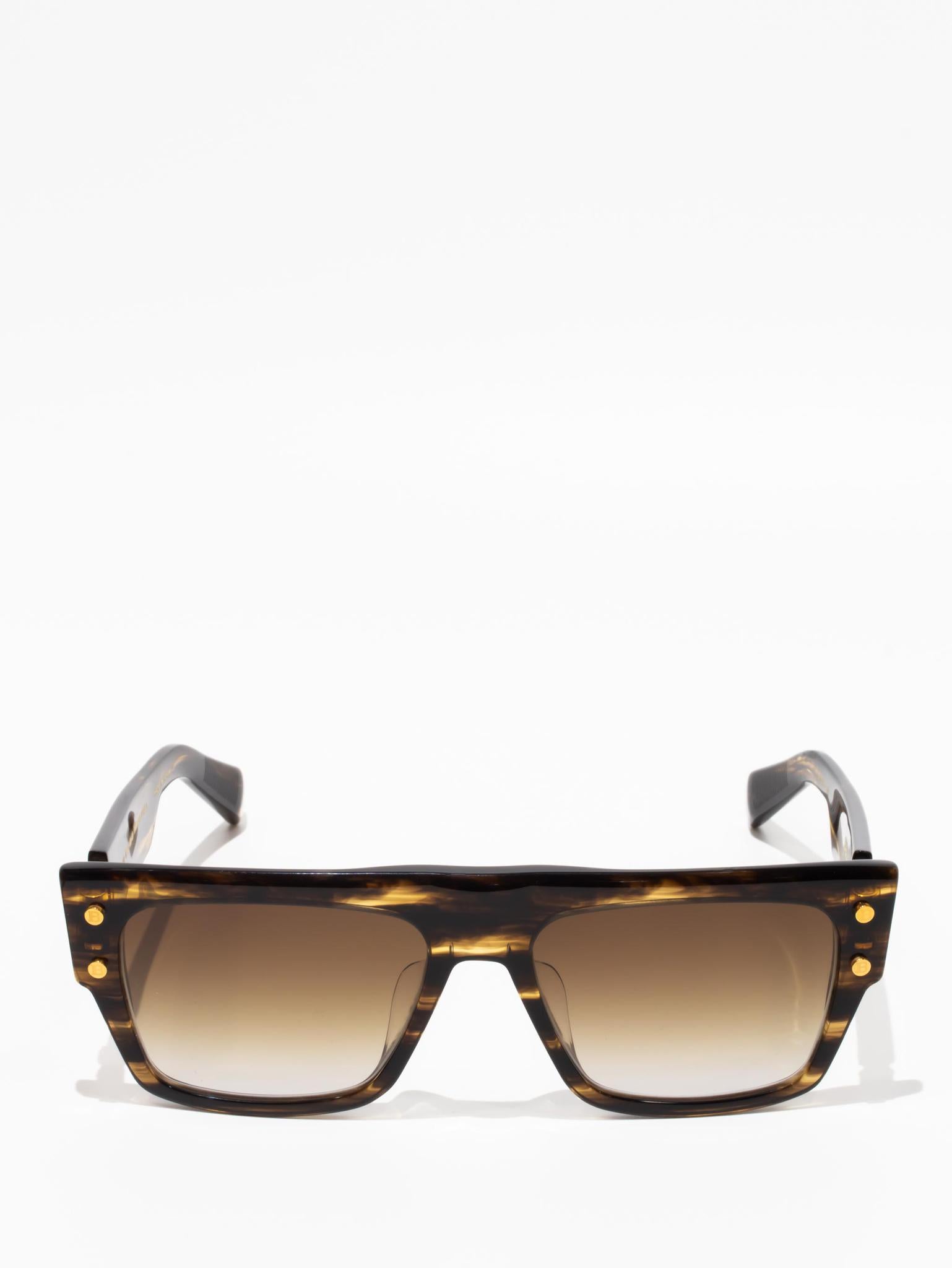 Balmain B-III Sunglasses Brown/Gold