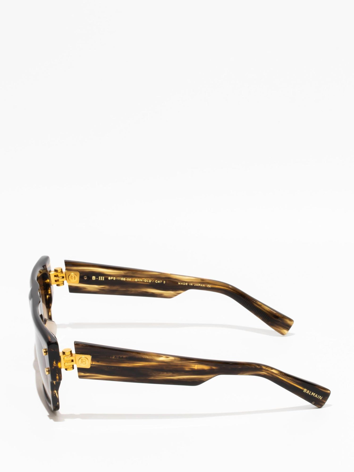 Balmain B-III Sunglasses Brown/Gold