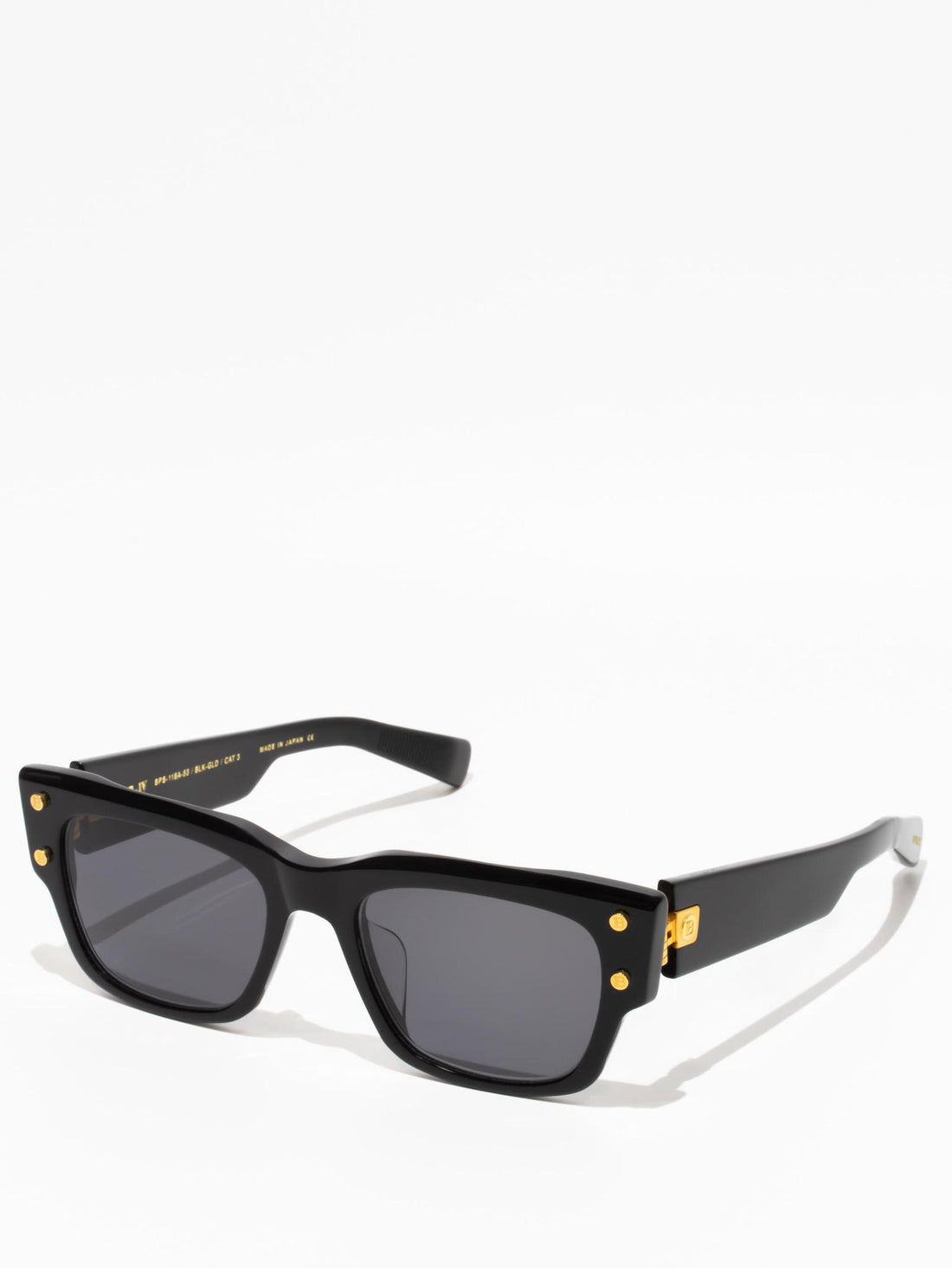 Balmain B-IV Sunglasses Black/Gold