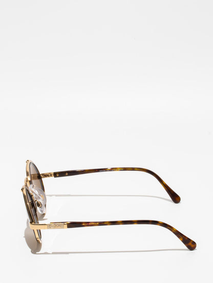 CAZAL | 644 007 Tortoise/Gold Sunglasses