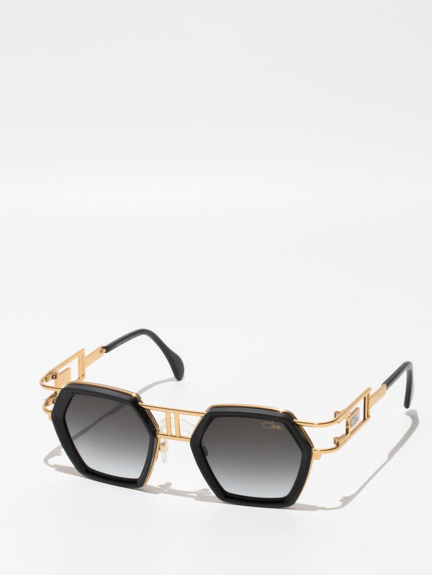 CAZAL | 677 001 Black/Gold Sunglasses