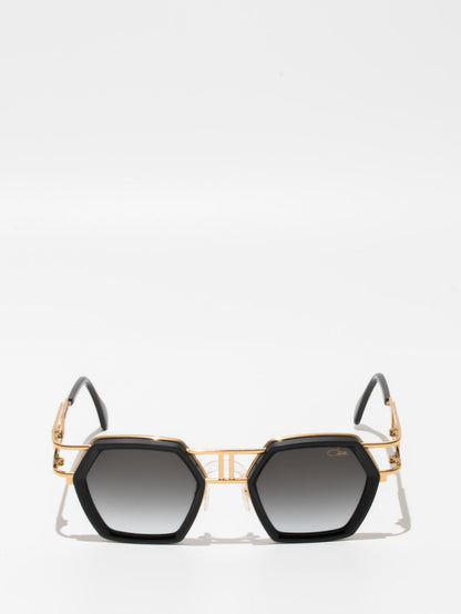 CAZAL | 677 001 Black/Gold Sunglasses