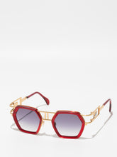 CAZAL | 677 002 Red/Gold Sunglasses