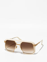 CAZAL | 682 003 White Sunglasses