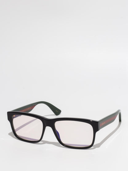 GUCCI | GG0340S 011 | BLACK GREEN | BLUE &amp; BEYOND SUNGLASSES