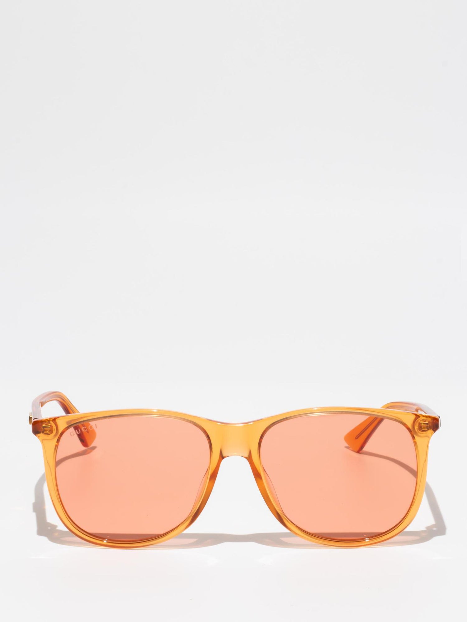 Gucci GG0263S 005 Orange Sunglasses