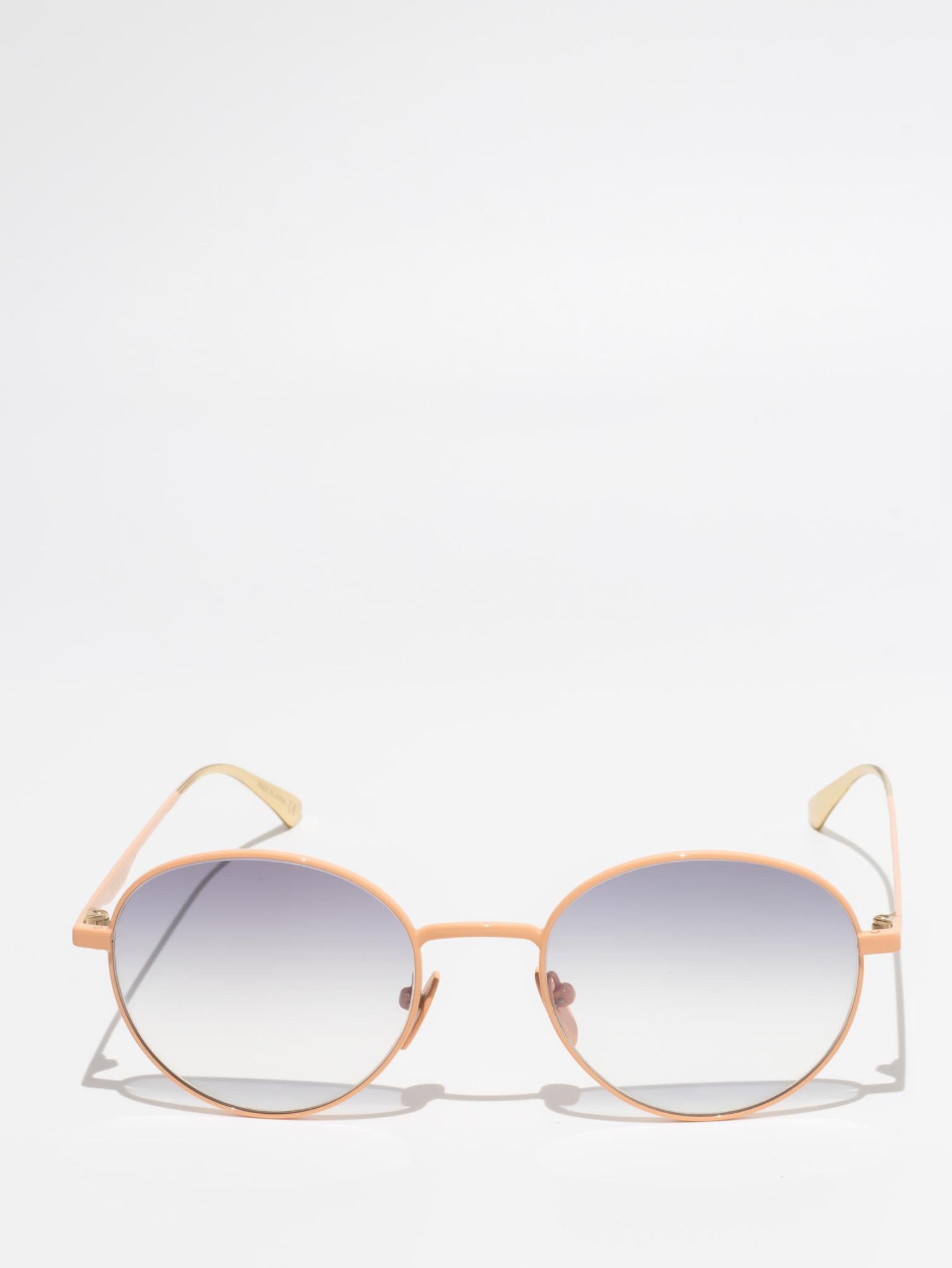 Gucci GG0337O 005 Coral Pink Custom Sunglasses