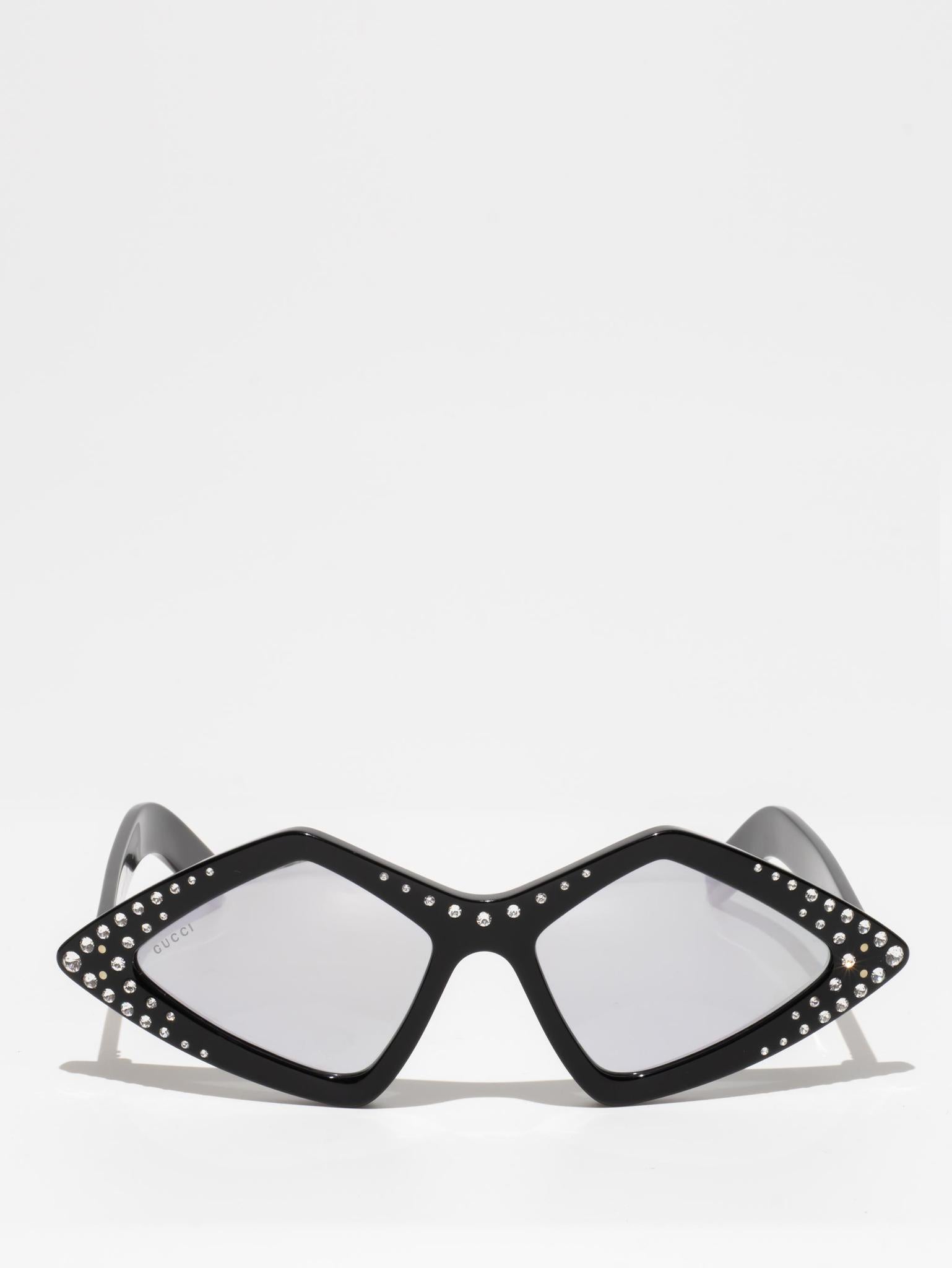 Gucci  GG0496S 004 Black Hollywood Forever Sunglasses