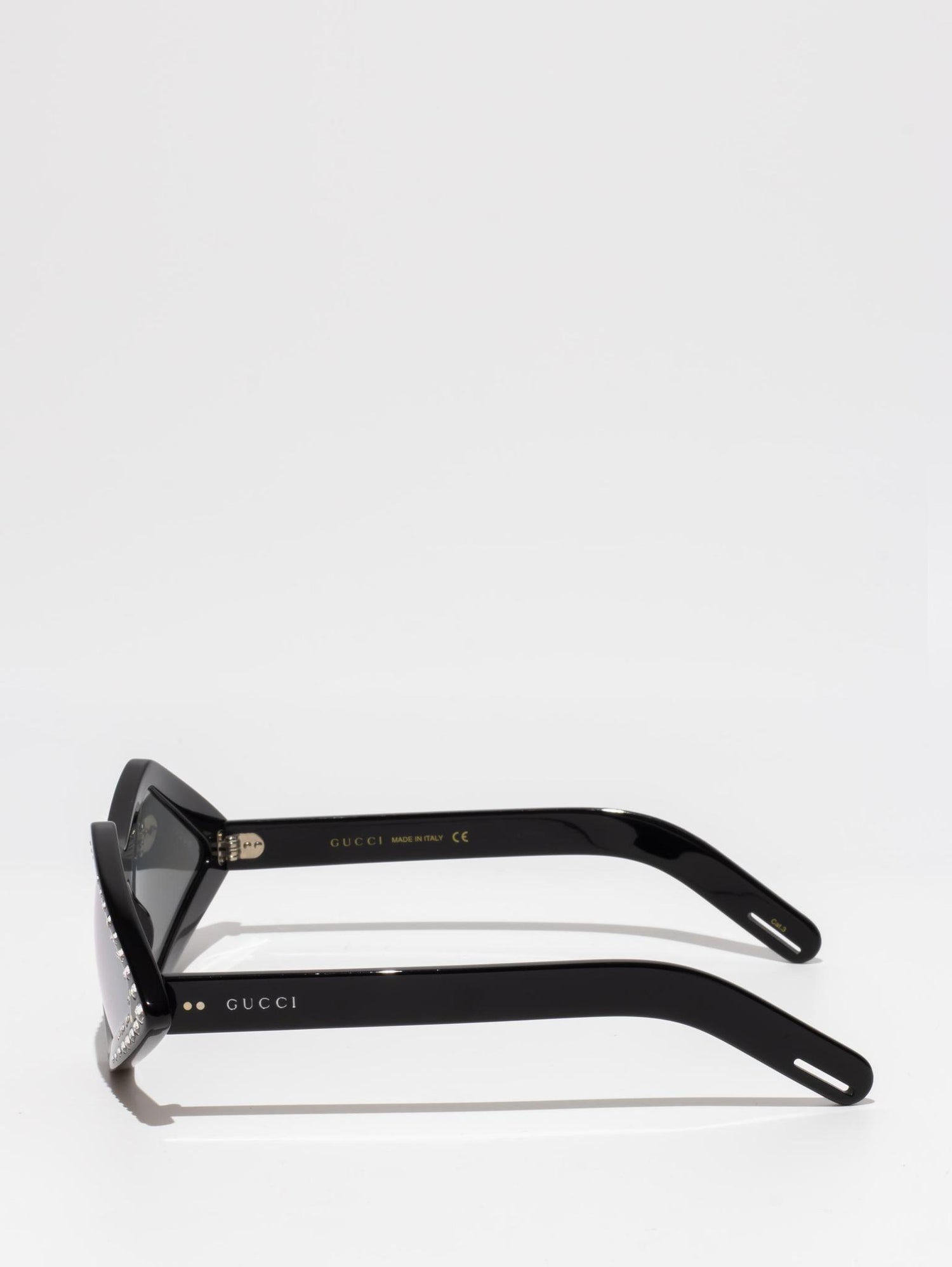 Gucci  GG0496S 004 Black Hollywood Forever Sunglasses