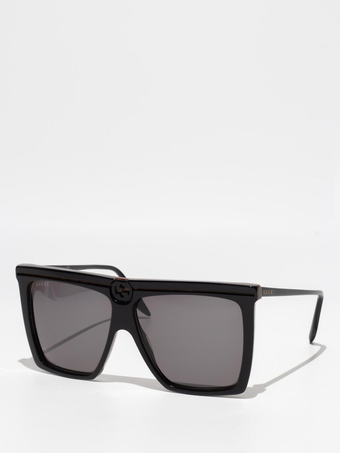 Gucci GG0733S 001 Black Sunglasses