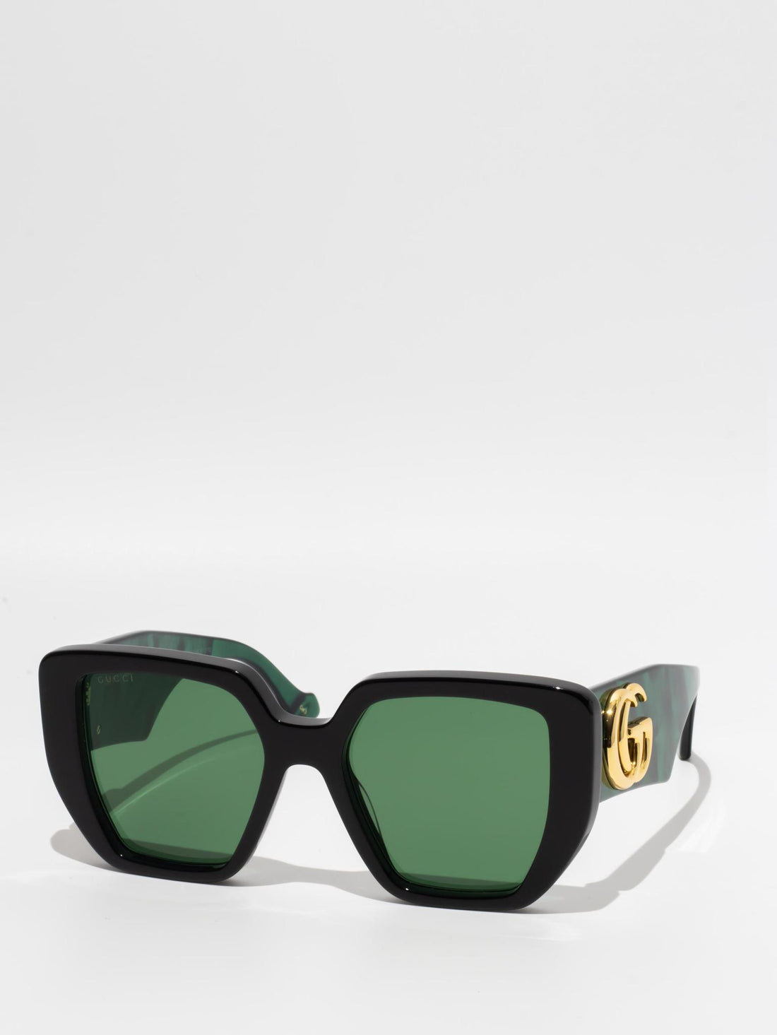 Gucci GG0956S 001 Black/Green Sungalsses