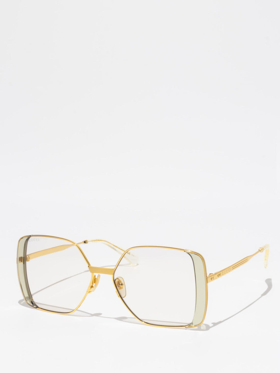 Gucci GG0992S 001 Gold Sunglasses