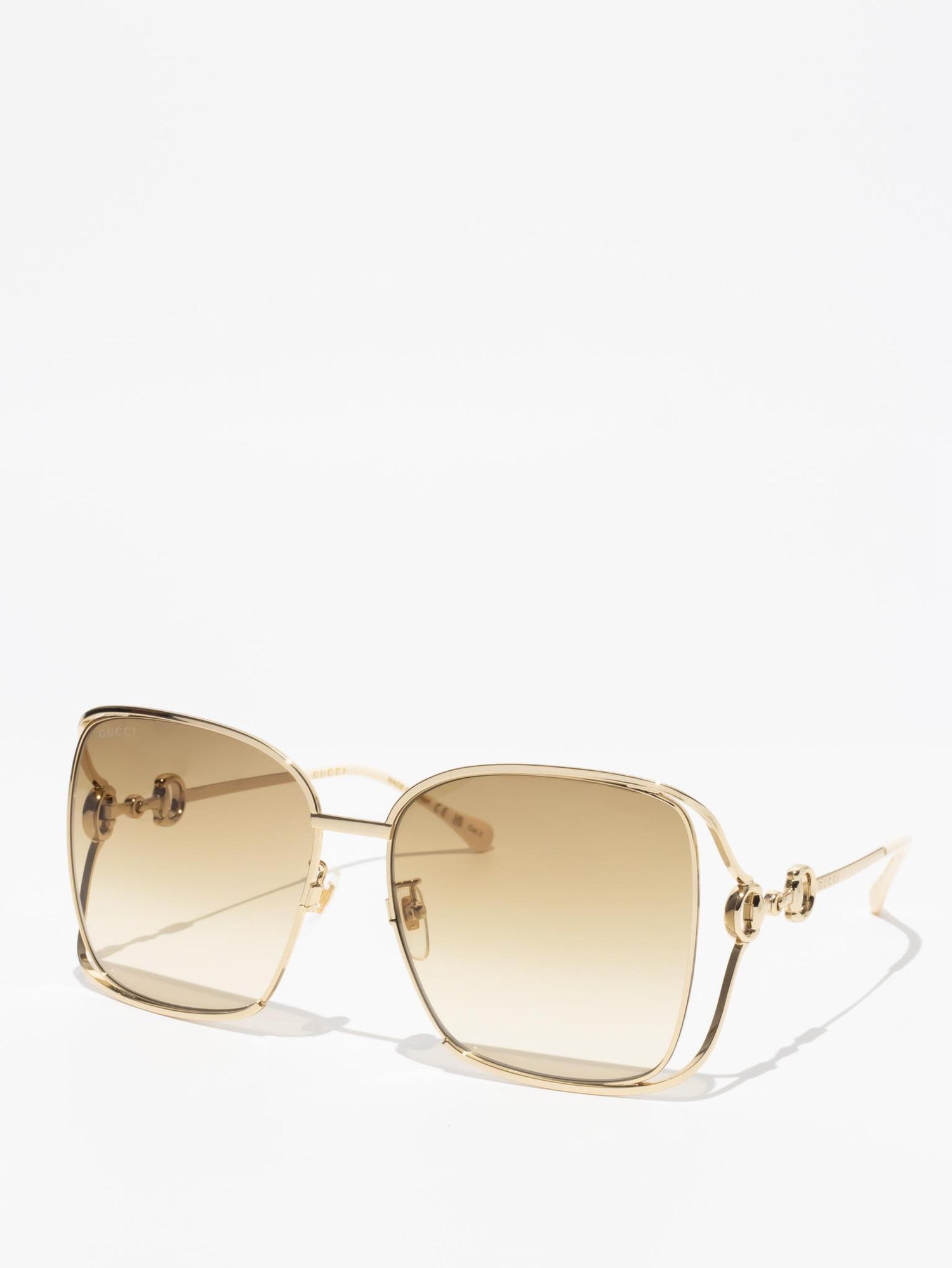 Gucci GG1020S 004 Gold Sunglasses