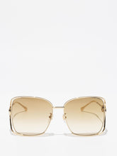 Gucci GG1020S 004 Gold Sunglasses