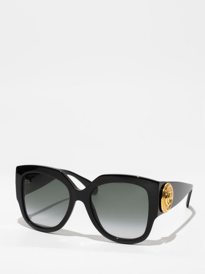 Gucci GG1407S 001 Black Sunglasses