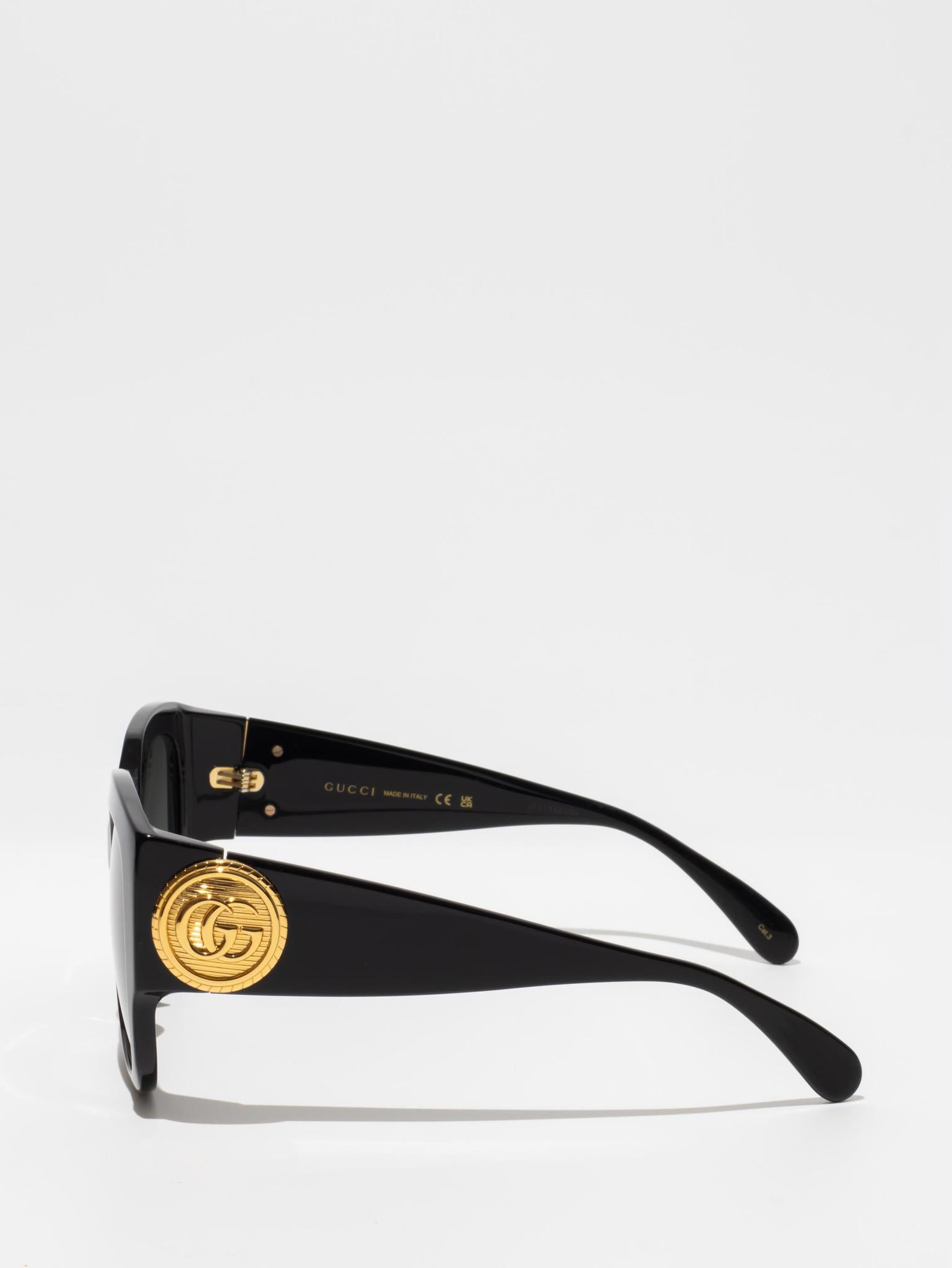 Gucci GG1407S 001 Black Sunglasses