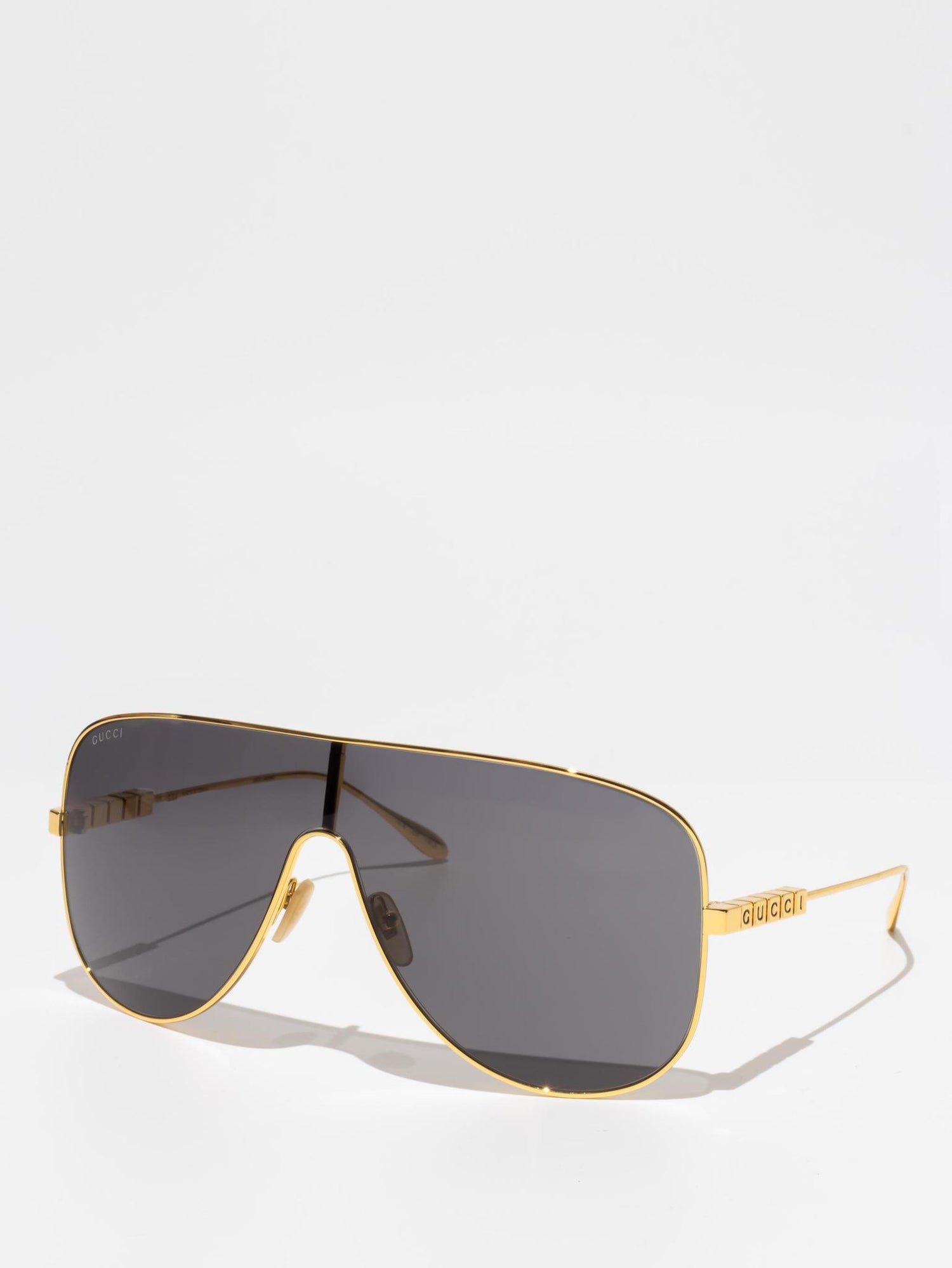 Gucci GG1436S 001 Gold/Grey Sunglasses