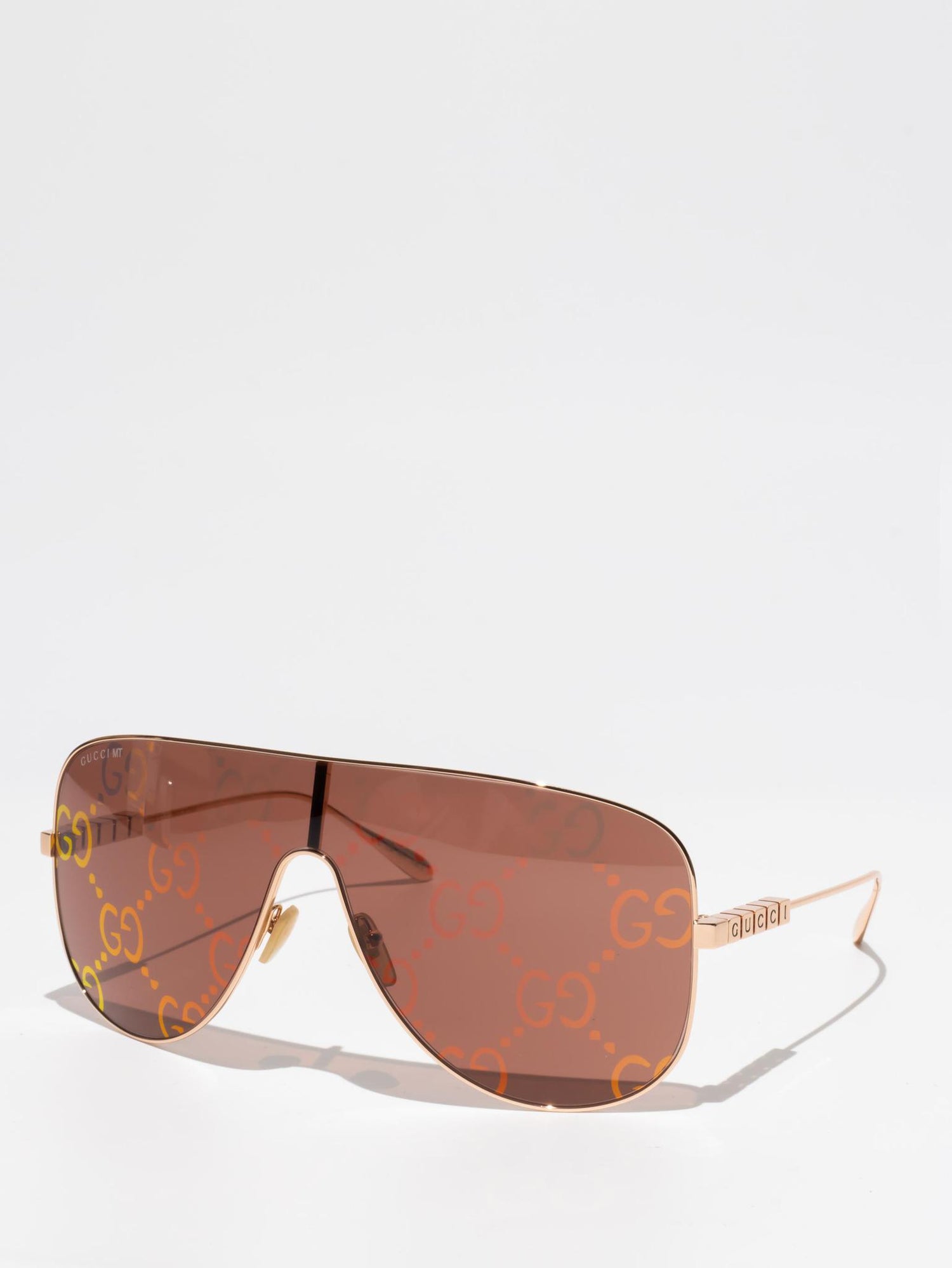 Gucci GG1436S 003 Rose Gold Sunglasses