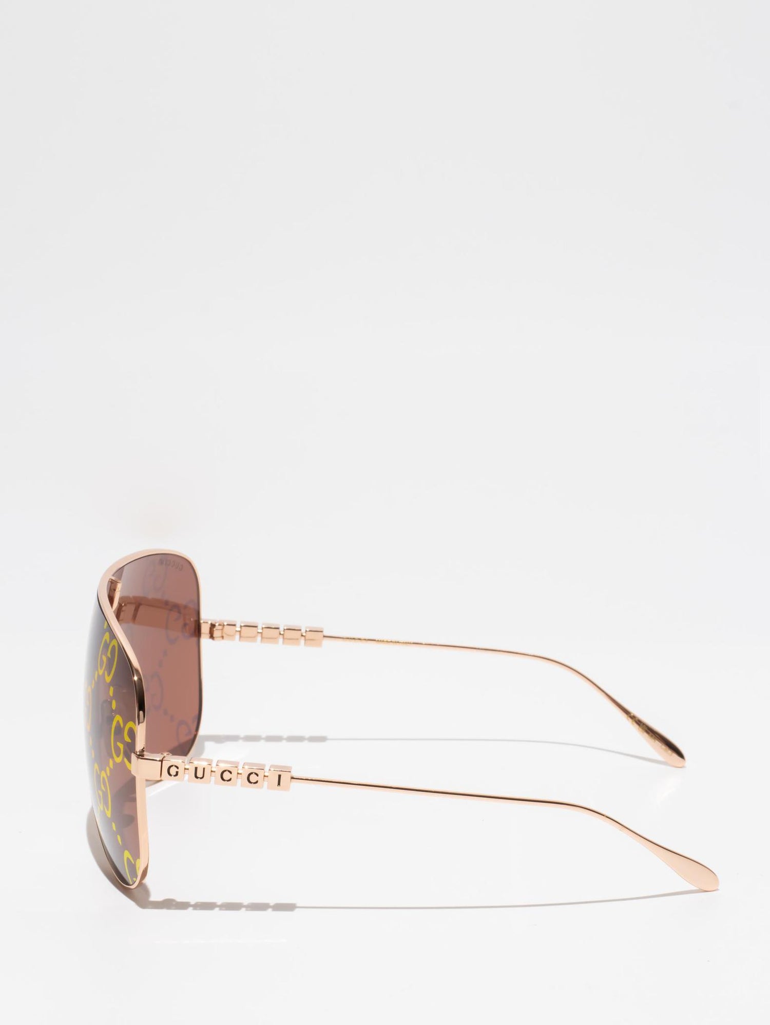 Gucci GG1436S 003 Rose Gold Sunglasses