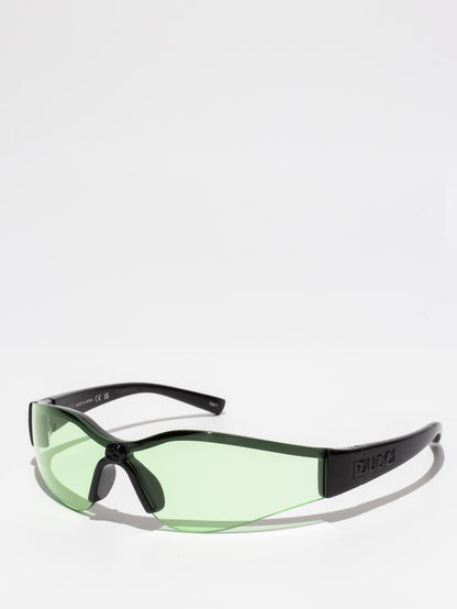 Gucci GG1651S 005 Black/Green Sunglasses