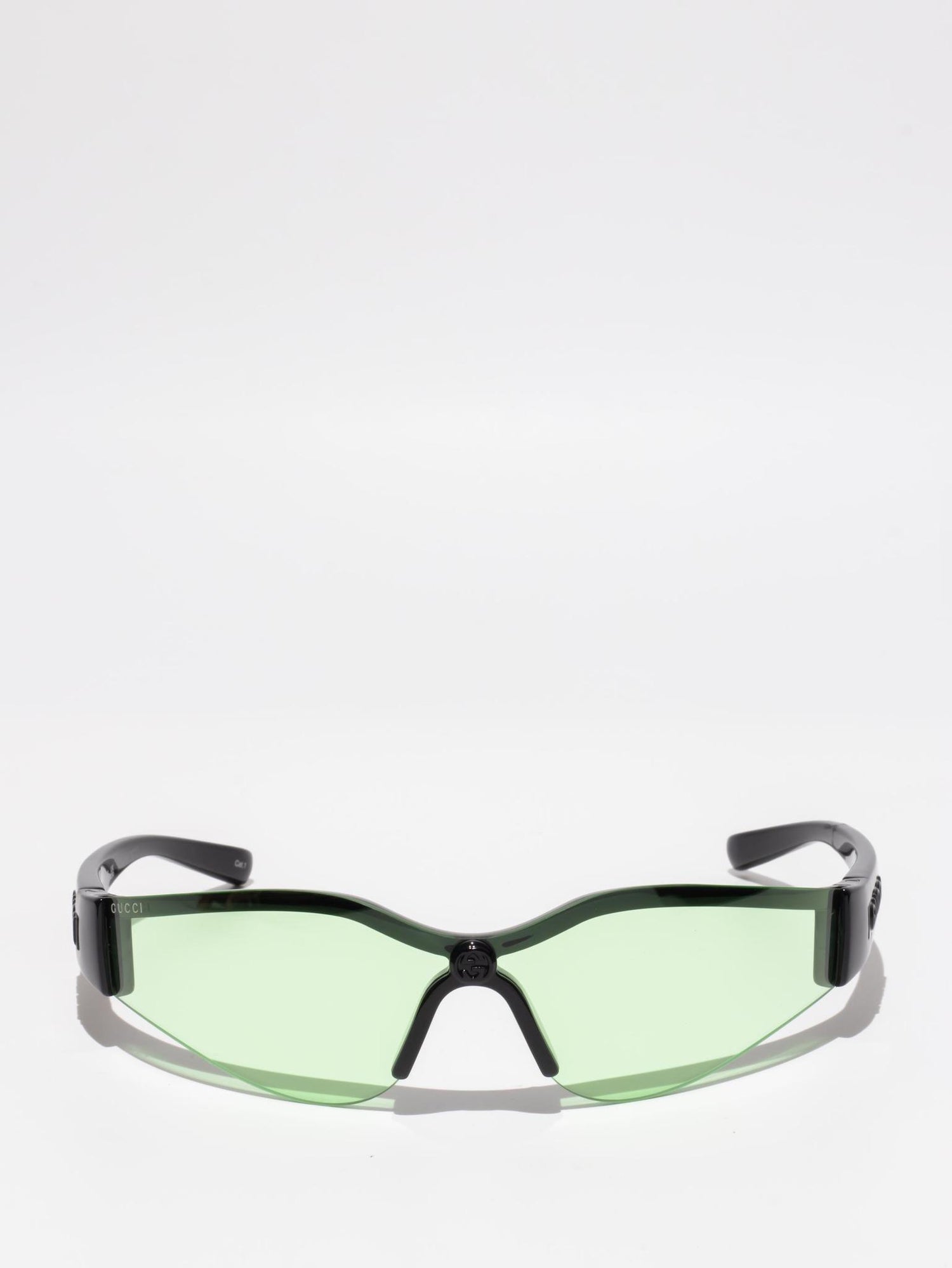 Gucci GG1651S 005 Black/Green Sunglasses