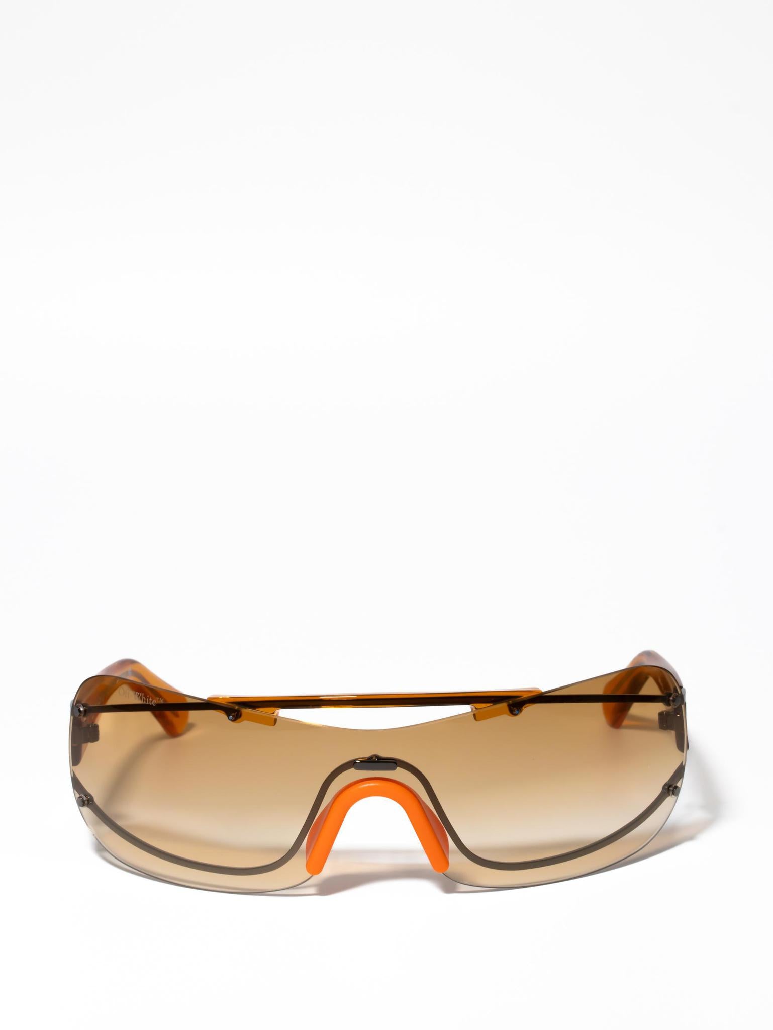 Off-White BIG WHARF GunMetal Sunglasses