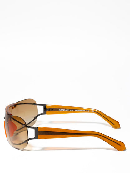 Off-White BIG WHARF GunMetal Sunglasses