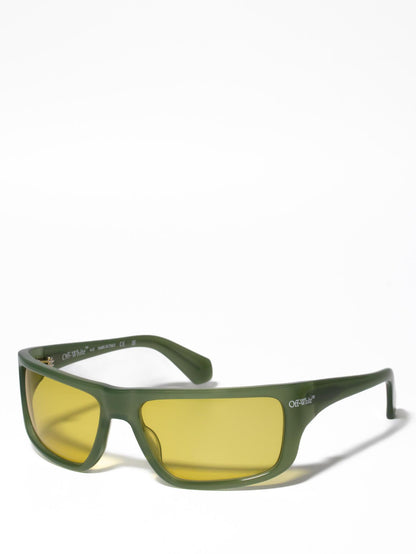 Off-White Bologna Sage Green Sunglasses