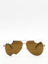 Off-White Dallas Gold Mirror Sunglasses