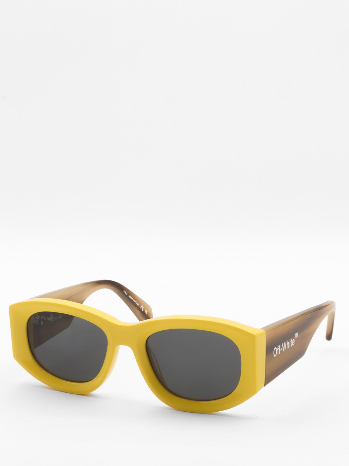 Off-White Joan Yellow Sunglasses