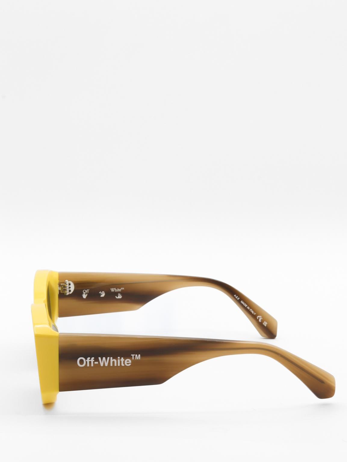 Off-White Joan Yellow Sunglasses