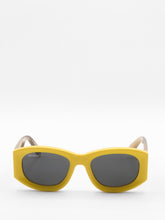 Off-White Joan Yellow Sunglasses