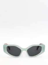 Off-White MEMPHIS Teal Sunglasses