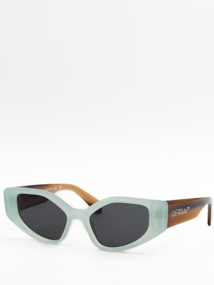 Off-White MEMPHIS Teal Sunglasses