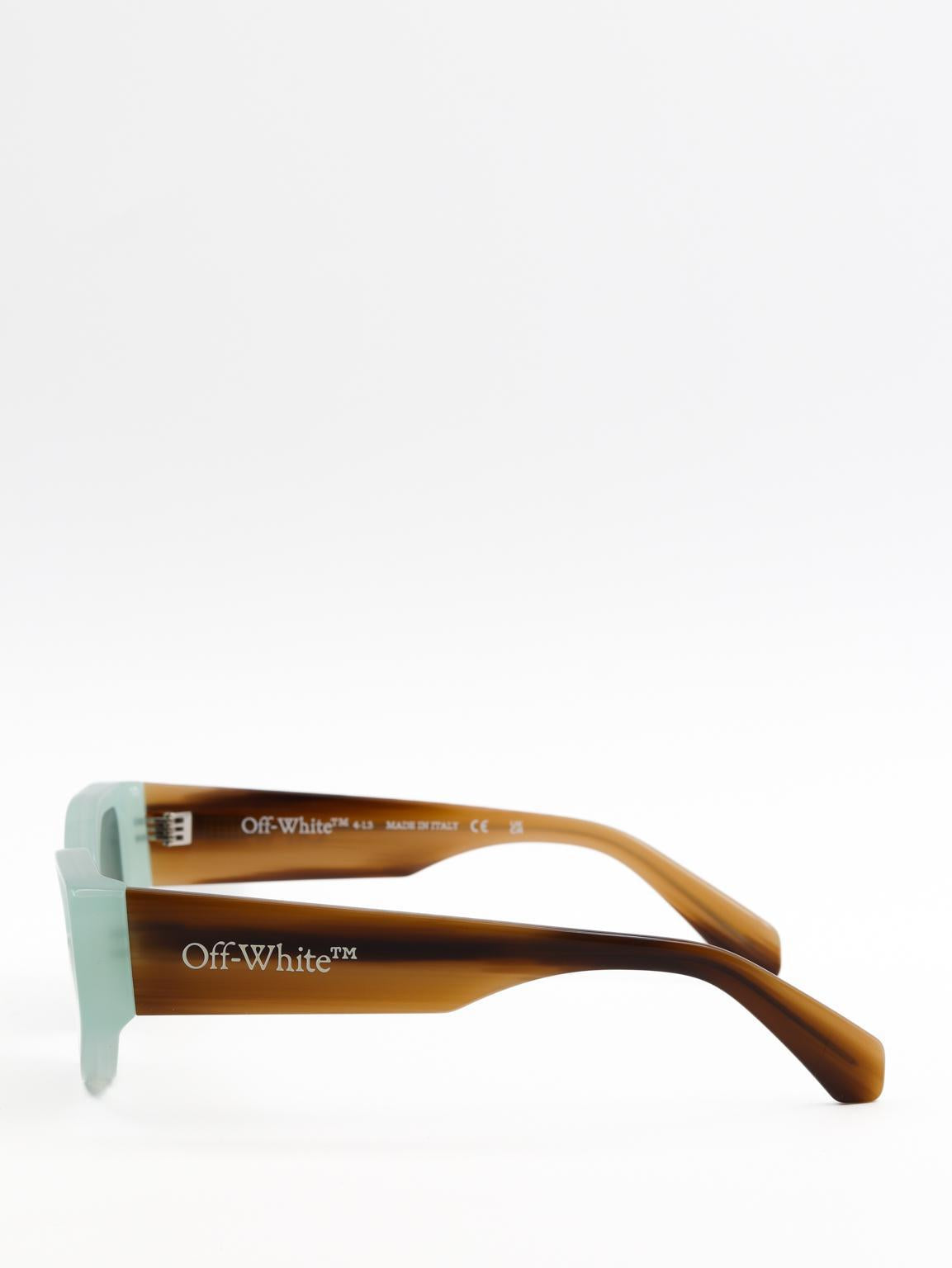 Off-White MEMPHIS Teal Sunglasses