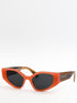 Off-White Memphis Orange Sunglasses