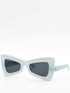 Off-White Nashville Teal Sunglasses