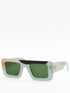 Off-White Seattle Multicolor Teal Sunglasses