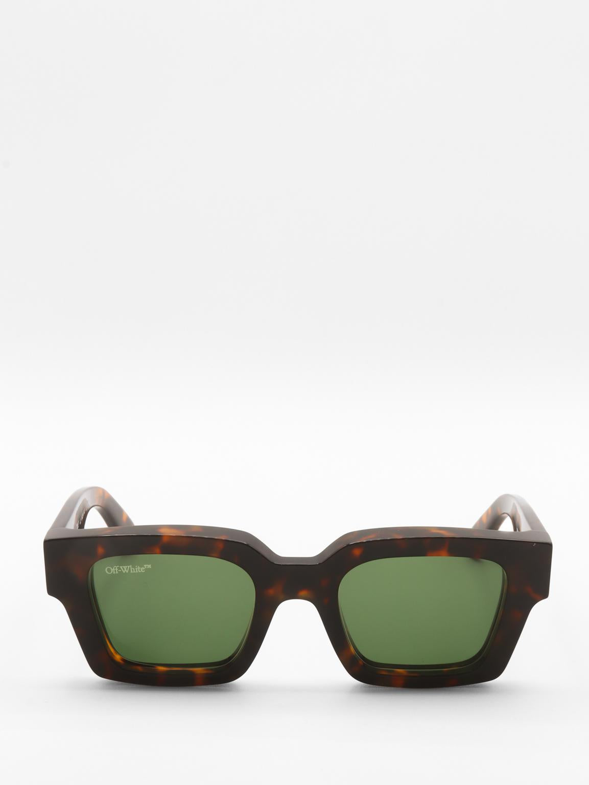 Off-White Virgil Havana Green Sunglasses