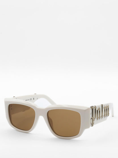 Palm Angels LAGUNA White Sunglasses