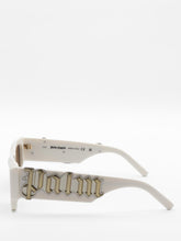 Palm Angels LAGUNA White Sunglasses