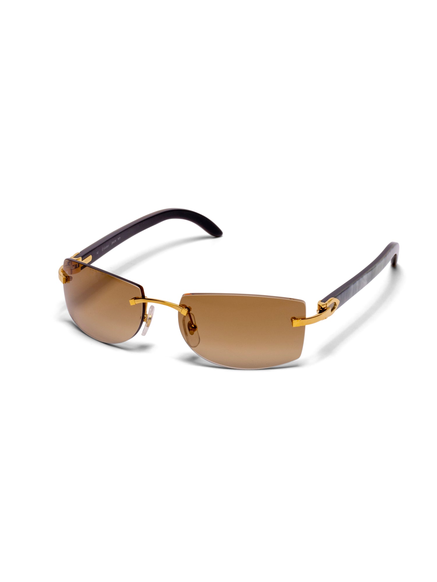 CARTIER | CT0017RS 001 | C DÉCOR | BUFFALO HORN SUNGLASSES