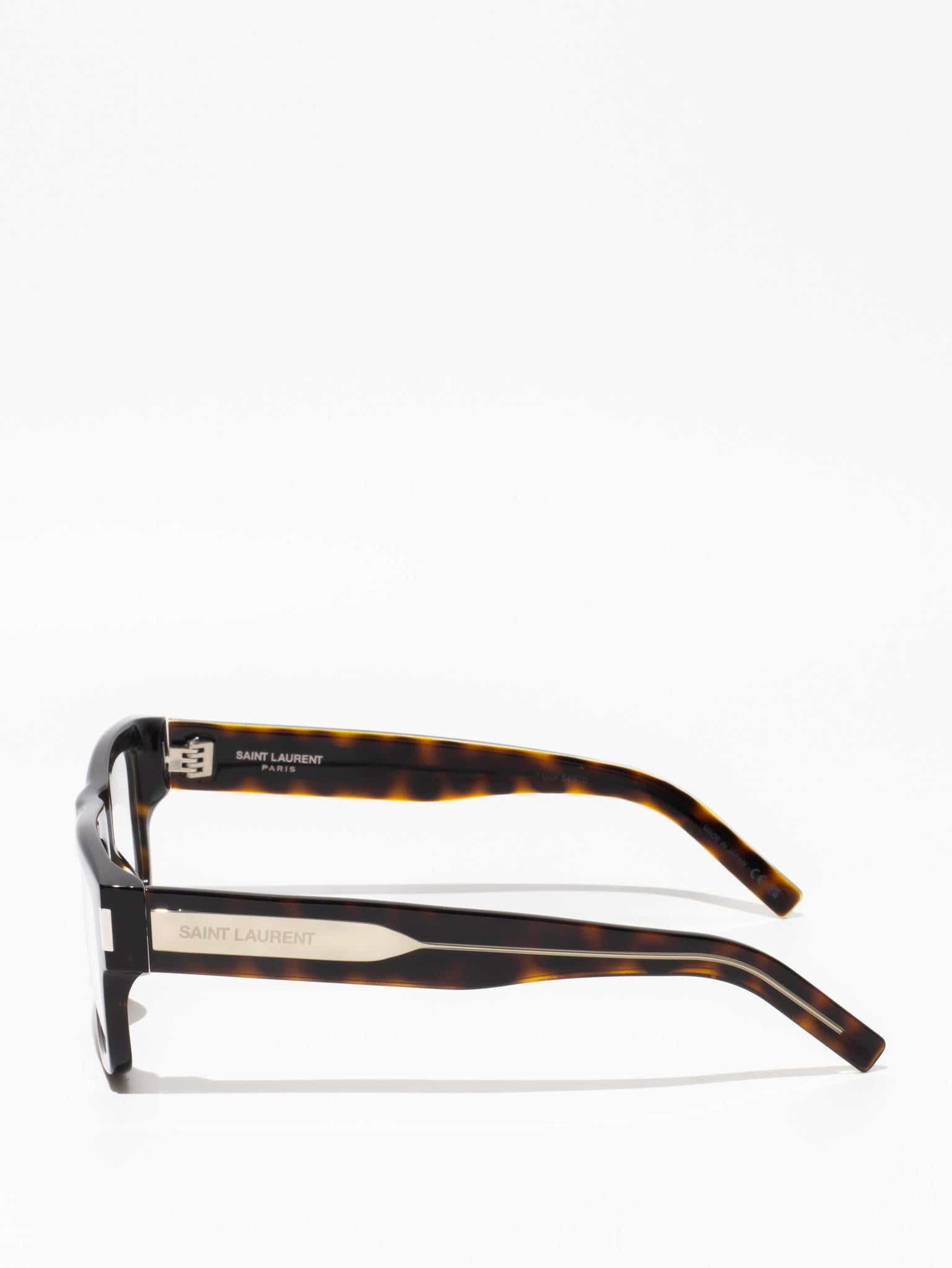 SAINT LAURENT | SL574 002 Havana Eyeglasses