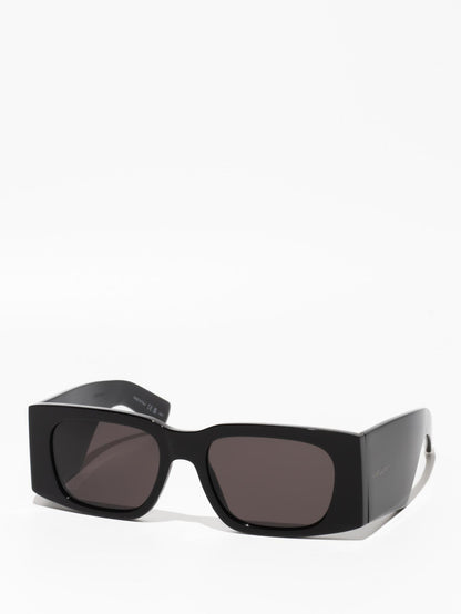 SAINT LAURENT | SL654 001 | BLACK | RECTANGLE SUNGLASSES