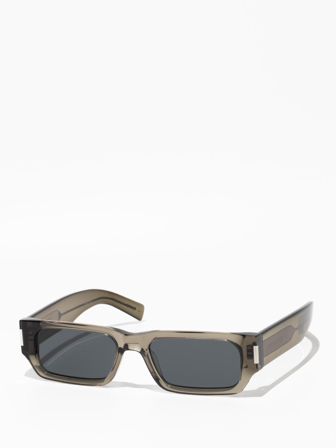 SAINT LAURENT | SL660 003 Brown Crystal Sunglasses