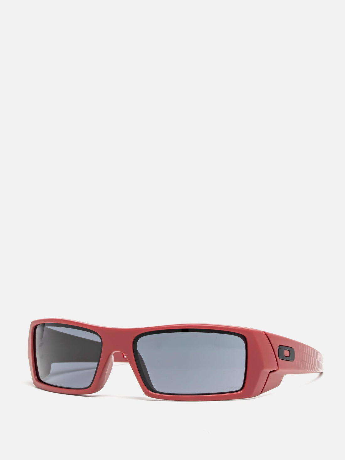GASCAN MATTE IRON RED RECTANGULAR SUNGLASSES
